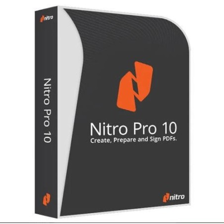 NITRO Pro 10 PDF File Creator Editor Windows( Email delivery)