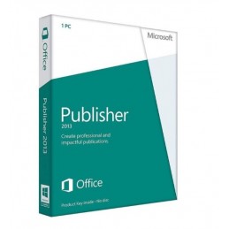 Microsoft Publisher 2013...