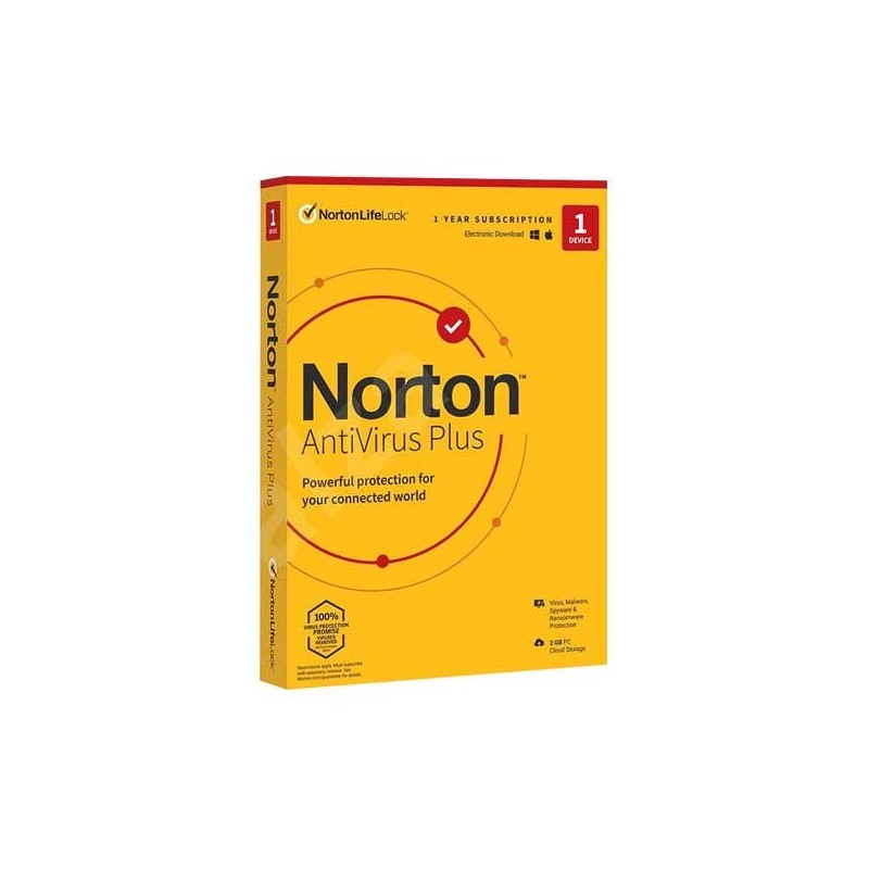 copy of Symantec Norton Antivirus Plus 1PC/MAC 1 year (Email delivery)