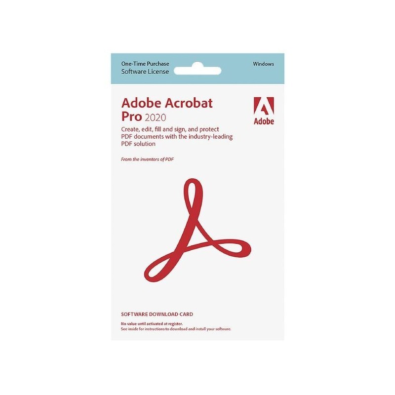Adobe Acrobat Pro 2020 lifetime installation
