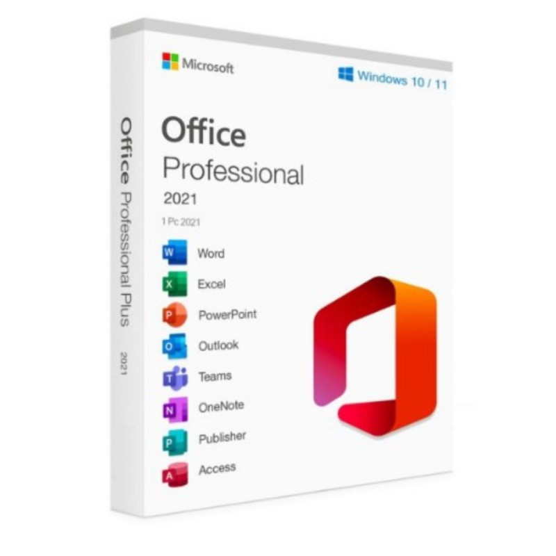 Microsoft Office Professional Plus 2021 lifetime  Windows (Email delivery)